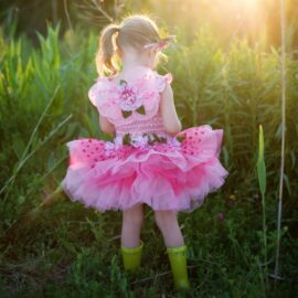 Great Pretenders 3-delat Set Vingar, Kjol & Diadem Fairy Blooms