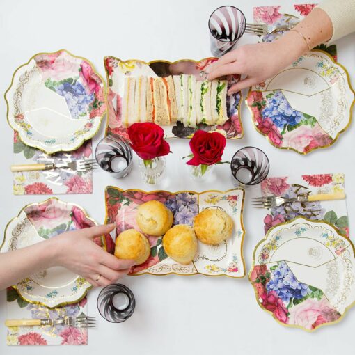 Talking Tables Serveringsfat Vintage Kintsugi 31×19 cm 4 st – Truly Scrumptious