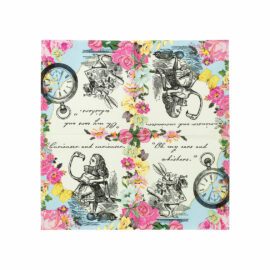 Talking Tables Servetter 20-pack Alice i Underlandet 25x25 cm Truly Alice