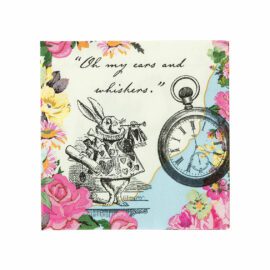 Talking Tables Servetter 20-pack Alice i Underlandet 25x25 cm Truly Alice
