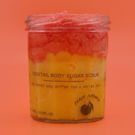 Body Scrub med Doft av Peach Sangria