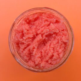 Body Scrub med Doft av Peach Sangria