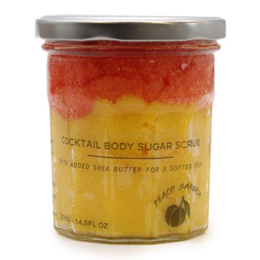 Body Scrub med Doft av Peach Sangria