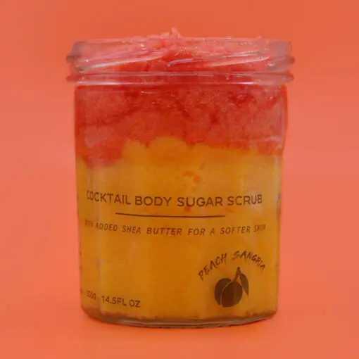 Body Scrub med Doft av Peach Sangria