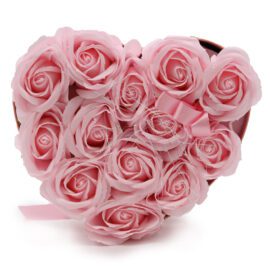Tvålblommor Rosa Rosboxen Hjärta