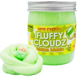 Cloud Slime Fluffy Jar - Superstretchigt med Doft av Melon