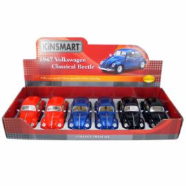 Leksaksbil i Metall VW Classic Beetle 1:24, 17 cm