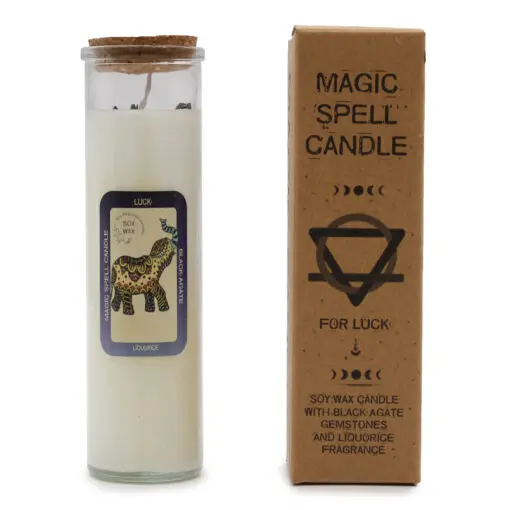 Ljus Magic Spell Kärlek Svart Agat & Lakritsdoft (3)