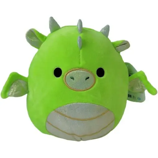 Squishmallows Official Kellytoy Eyk the Green Dragon 19 cm