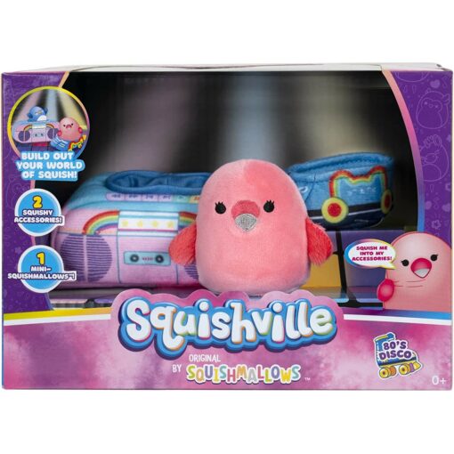 Squishville Mini Squishmallows Accessory Set - 80s Disco