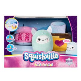 Squishville Mini Squishmallows Accessory Set – Snow Day