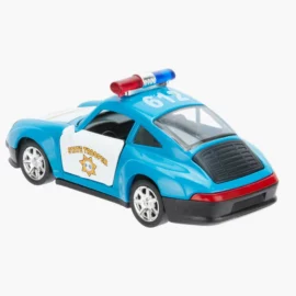 Leksaksbil i Metall Porsche i Polisbilsdesign 14 cm (5)