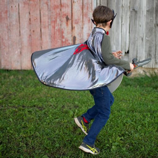 Great Pretenders Reversibel Cape & Mask Drakriddare (7)