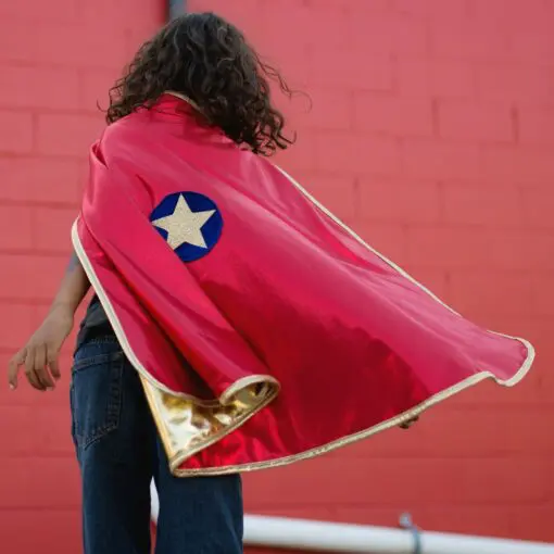 Great Pretenders Reversibel Cape Superhjälte Captain AmericaThe Flash