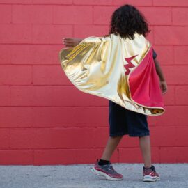 Great Pretenders Reversibel Cape Superhjälte Captain AmericaThe Flash