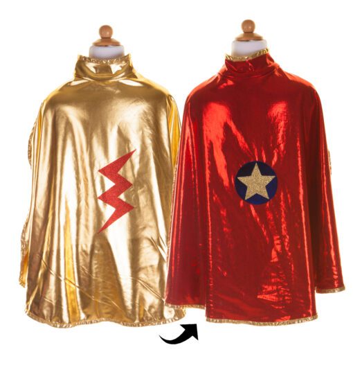 Great Pretenders Reversibel Cape Superhjälte Captain AmericaThe Flash