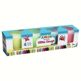 Junior Designer Modellera Glitter 4-Pack
