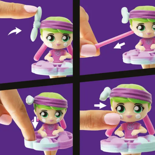 WowWee Fashion Fidgets Dolls 3-4 Överraskningar Serie 1