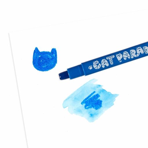 12-pack Vattenlösliga Gelkritor för Våta och Torra Tekniker - Twist-up Cat Parade