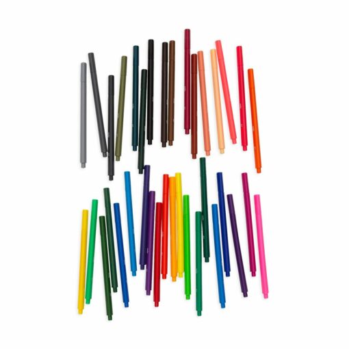36-pack Tuschpennor Fineliners 0.7mm - Seriously Fine Felt Tip Markers