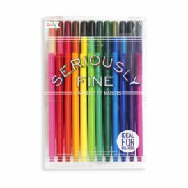 36-pack Tuschpennor Fineliners 0.7mm - Seriously Fine Felt Tip Markers