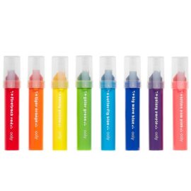 8-pack Tuschpennor med Barnvänligt Grep - Mighty Mega Markers
