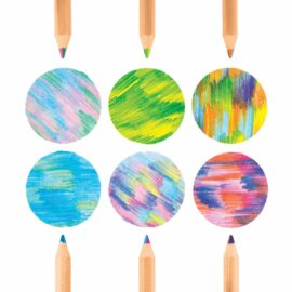OOLY 6-pack Multipennor Kaleidoscope 5in1 Färger