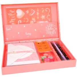 TOPModel Handlettering Brevpapper i box FLOWER BERRY