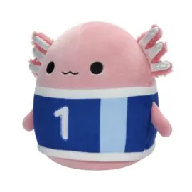 Squishmallows Official Kellytoy Archie the Axolotl w Jersey 19 cm