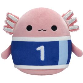 Squishmallows Official Kellytoy Archie the Axolotl w Jersey 19 cm