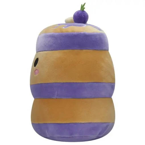 Squishmallows Official Kellytoy Paden the Blueberry Pancakes 19 cm