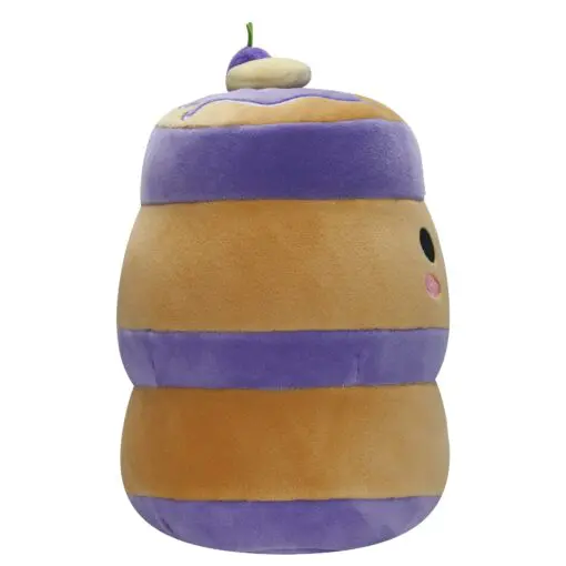 Squishmallows Official Kellytoy Paden the Blueberry Pancakes 19 cm