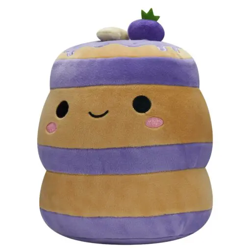 Squishmallows Official Kellytoy Paden the Blueberry Pancakes 19 cm