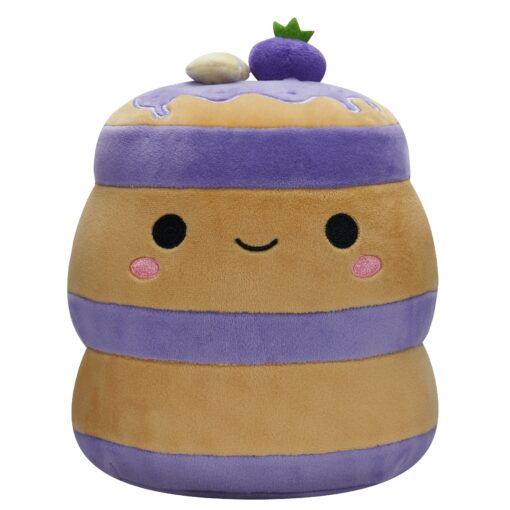 Squishmallows Official Kellytoy Paden the Blueberry Pancakes 19 cm