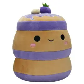 Squishmallows Official Kellytoy Paden the Blueberry Pancakes 19 cm