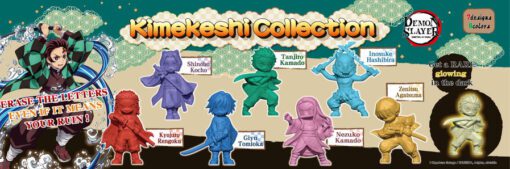 IWAKO Japanskt suddgummi Kimekeshi Collection Demon Slayer - Bild 19