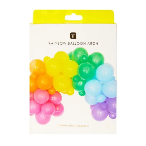 Ballongbåge Kit Regnbåge 60-pack Ballonger 3M
