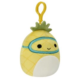 Squishmallows Official Kellytoy Clip-on Maui the Pineapple 9 cm (3)