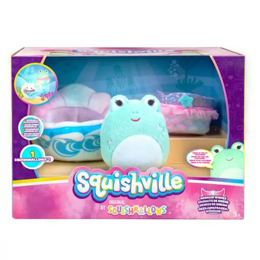 Squishville Mini Squishmallows Novi Mermaid Wishes - Accessory Set
