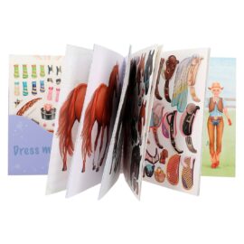 Miss Melody Spiralbunden Designbok Dress Me Up Styla med Stickers