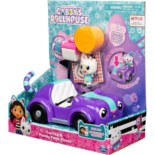 Gabby's Dollhouse Lekset Carlita & Pandy Paws Picnic