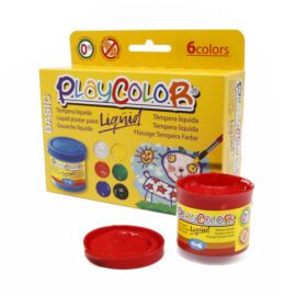 PlayColor 6-pack Målarfärg Liquid Basic 6x40 ml