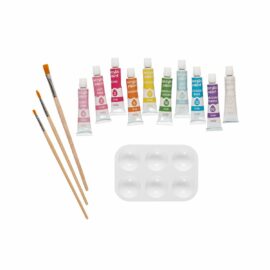 Colorific canvas paint by number kit – fantastic dragon