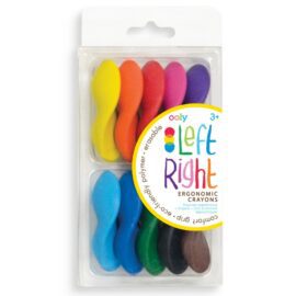 OOLY 10-pack Raderbara Färgkritor VänsterHöger