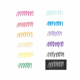 OOLY 12-pack Färgpennor Metallic Färg - Ergonomisk Passform (6)