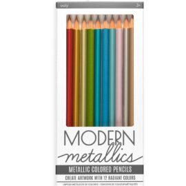 OOLY 12-pack Färgpennor Metallic Färg - Ergonomisk Passform (6)
