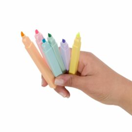 OOLY 6-pack Överstrykningspennor, Highlighters Pastellfärger