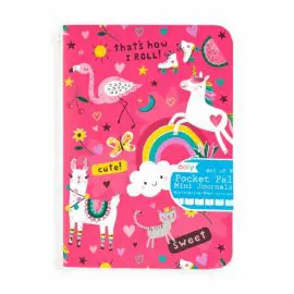 OOLY 8-pack Anteckningsbok Pocket Pal Journals Funtastic Friends
