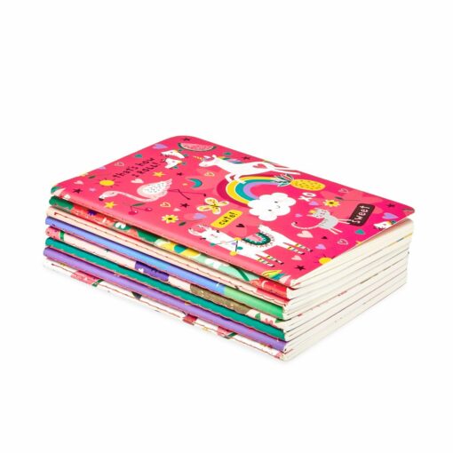 OOLY 8-pack Anteckningsbok Pocket Pal Journals Funtastic Friends