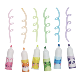 hey critters! stacking highlighters